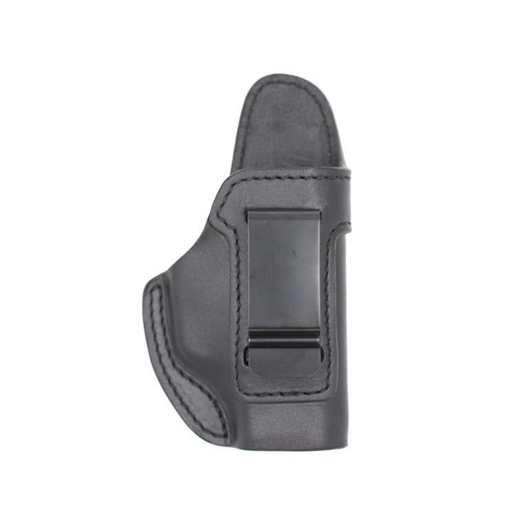 Gun & Flower GFLIP365 IWB Leather Holster For SIG P365 Black R