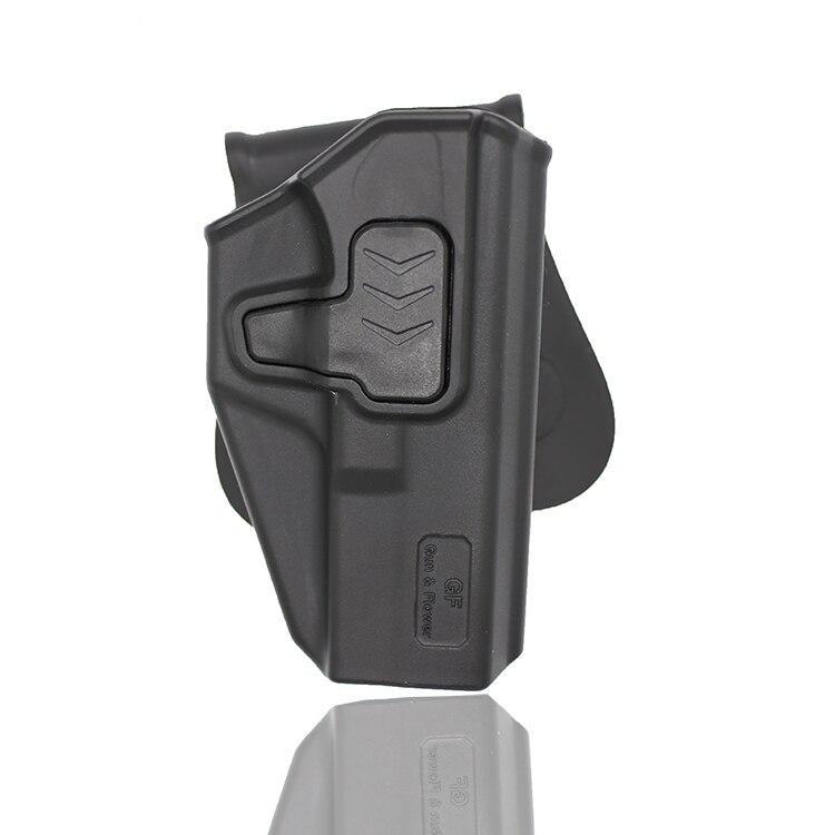 Gun & Flower GF-PO17A Level II OWB Holster For Glock 17 Black R - CHK-SHIELD | Outdoor Army - Tactical Gear Shop