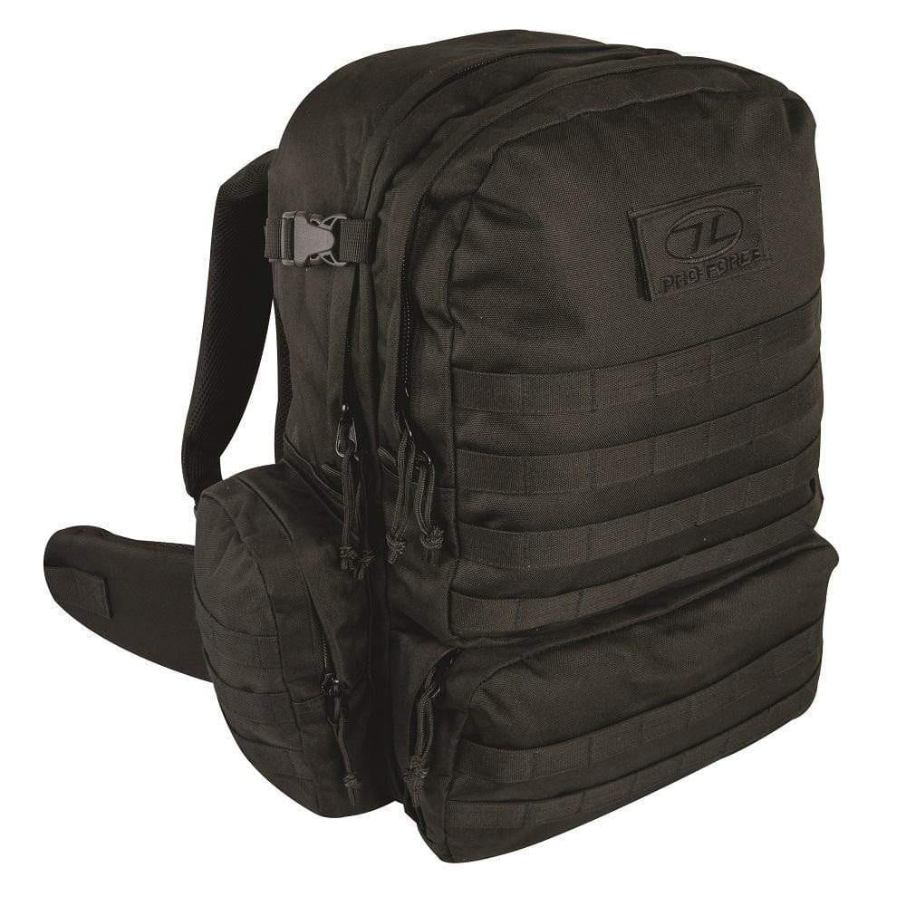 Highlander Backpack M.50 Pack Black 50 l CHK-SHIELD | Outdoor Army - Tactical Gear Shop.