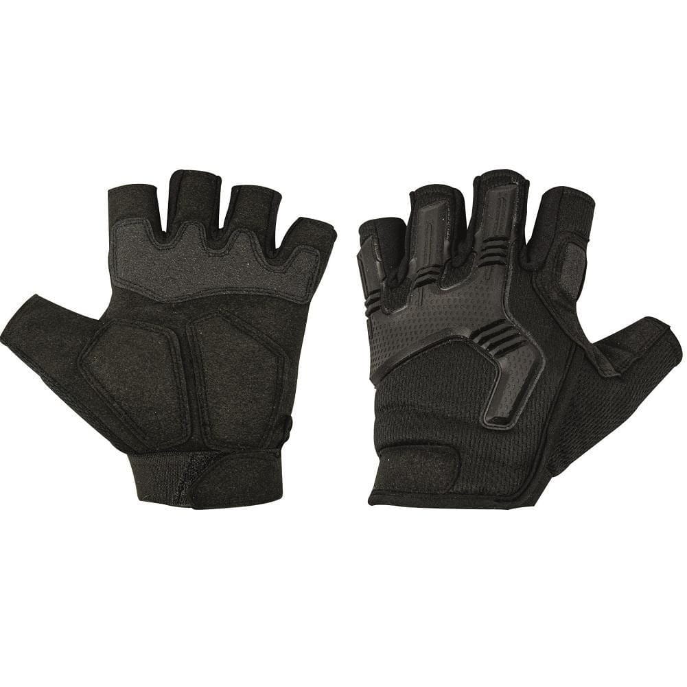 Highlander Raptor Gloves Fingerless Black CHK-SHIELD | Outdoor Army - Tactical Gear Shop.