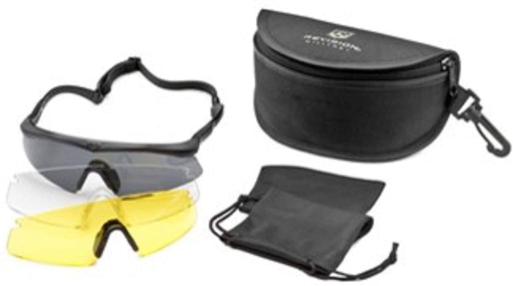 Revision Eyewear Sawfly Deluxe Kit Black CHK-SHIELD | Outdoor Army - Tactical Gear Shop.