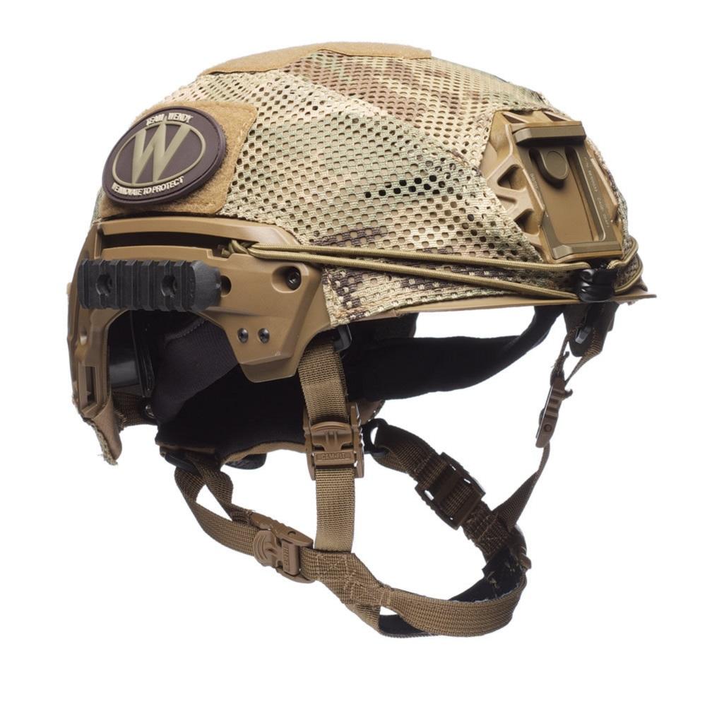 Team Wendy Helmet Cover Exfil Carbon - LTP Helmets CHK-SHIELD | Outdoor Army - Tactical Gear Shop.