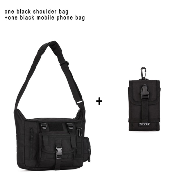 VEQSKING 22090 Tactical Messenger Bag M Set - CHK-SHIELD | Outdoor Army - Tactical Gear Shop