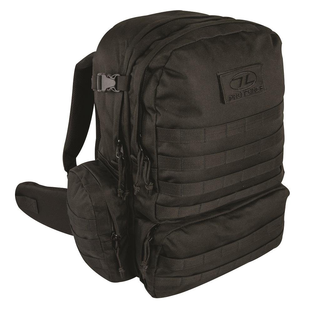 Highlander Backpack M.50 Pack Black 50 l (1690 oz) - CHK-SHIELD | Outdoor Army - Tactical Gear Shop