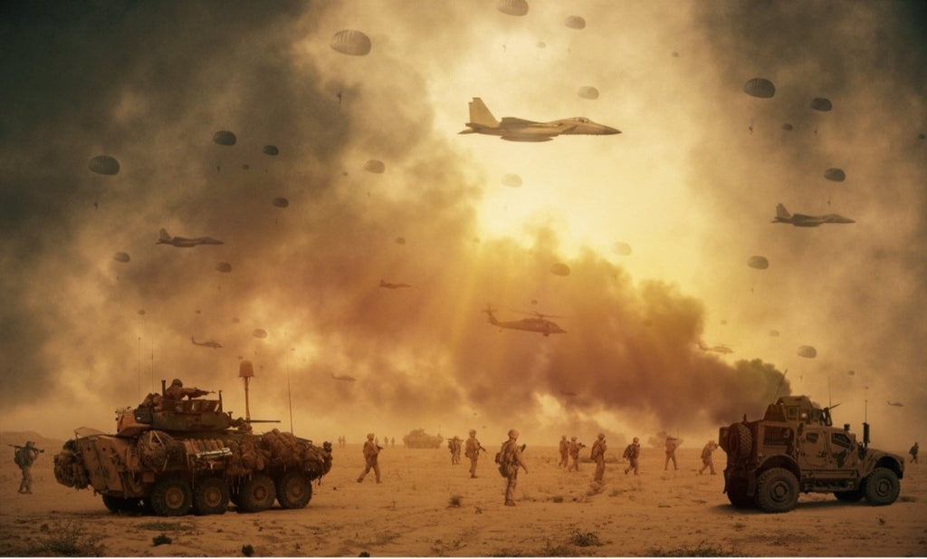 Operation Desert Storm - CHK-SHIELD | Outdoor Army - Tactical Gear Shop