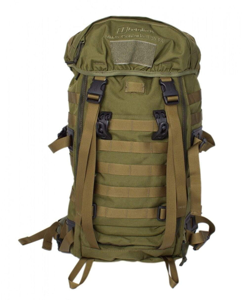 Berghaus Backpack MMPS Centurio FA 30 II Olive 30 l CHK-SHIELD | Outdoor Army - Tactical Gear Shop.