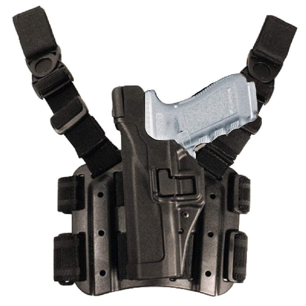 Blackhawk H&K P2000/USP-Compact Holster SERPA Level3 Black CHK-SHIELD | Outdoor Army - Tactical Gear Shop.