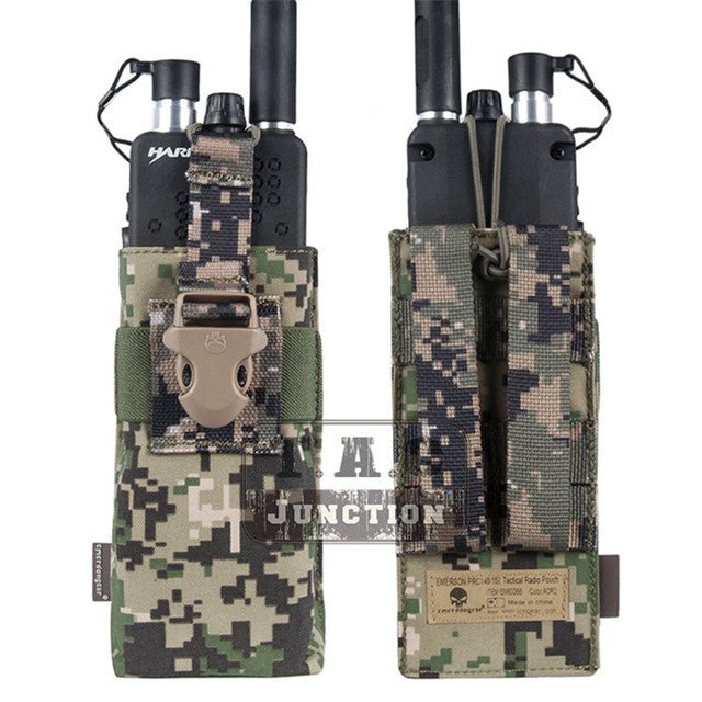 Emerson Tactical MOLLE Radio Pouch - CHK-SHIELD | Outdoor Army - Tactical Gear Shop
