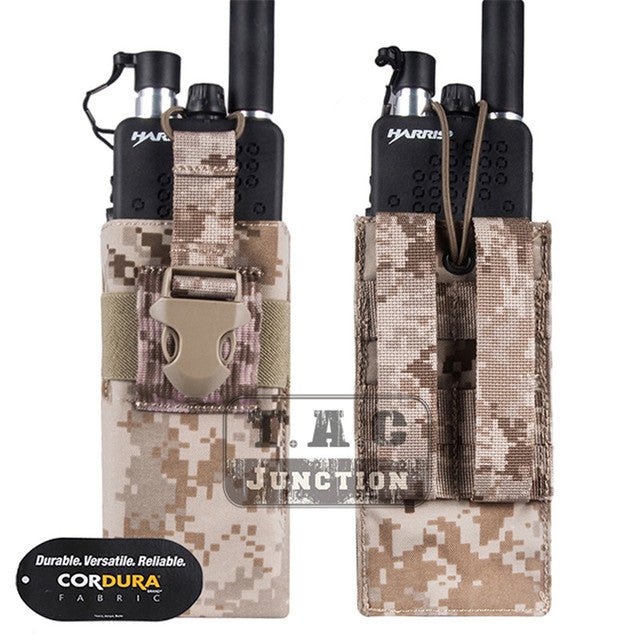 Emerson Tactical MOLLE Radio Pouch - CHK-SHIELD | Outdoor Army - Tactical Gear Shop