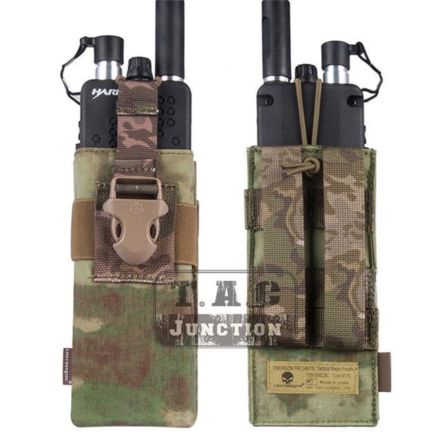 Emerson Tactical MOLLE Radio Pouch - CHK-SHIELD | Outdoor Army - Tactical Gear Shop