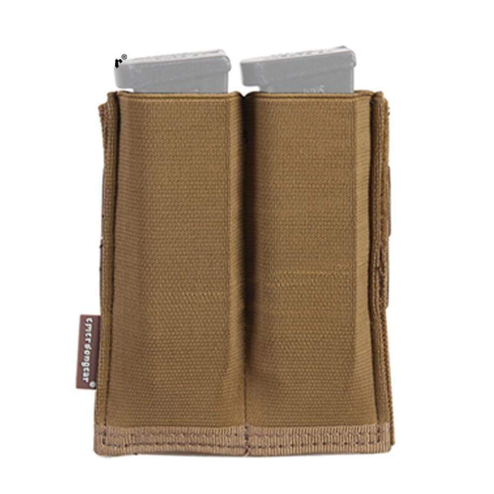 Emersongear BD2389 Tactical Double Pistol Mag Pouch - CHK-SHIELD | Outdoor Army - Tactical Gear Shop