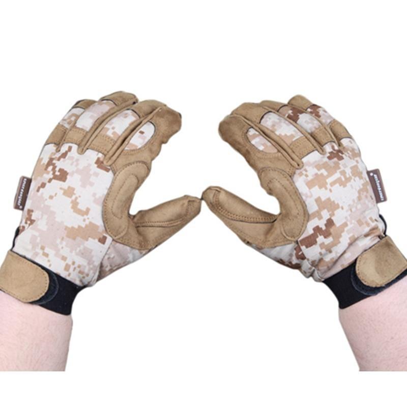Emersongear EM5366 Tactical Lightweight Camouflage Gloves Desert Digital - CHK-SHIELD | Outdoor Army - Tactical Gear Shop