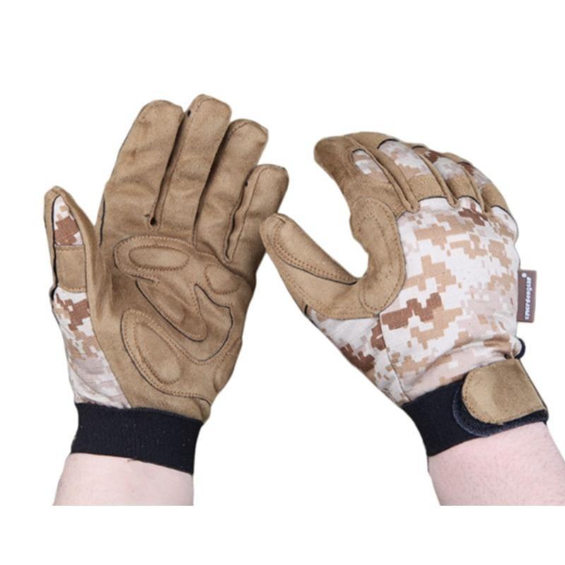 Emersongear EM5366 Tactical Lightweight Camouflage Gloves Desert Digital - CHK-SHIELD | Outdoor Army - Tactical Gear Shop