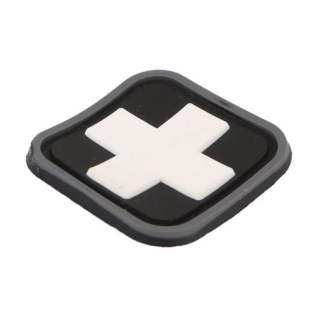 Emersongear EM5552 Tactical Medic Red Cross PVC Patch - CHK-SHIELD | Outdoor Army - Tactical Gear Shop