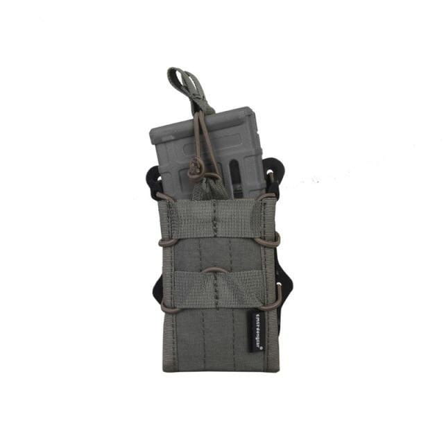 Emersongear EM6035 Tactical M4 5.56mm Double Open Mag Pouch - CHK-SHIELD | Outdoor Army - Tactical Gear Shop