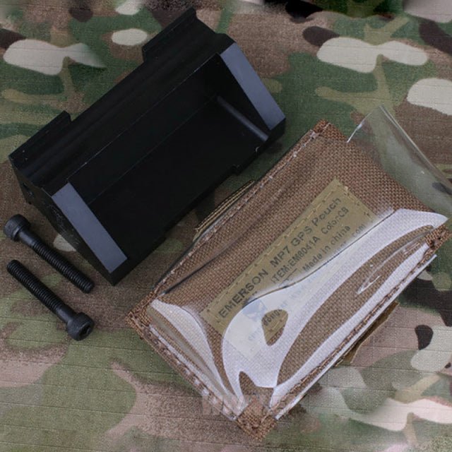 Emersongear EM6041 Tactical MP7 GPS Pouch - CHK-SHIELD | Outdoor Army - Tactical Gear Shop