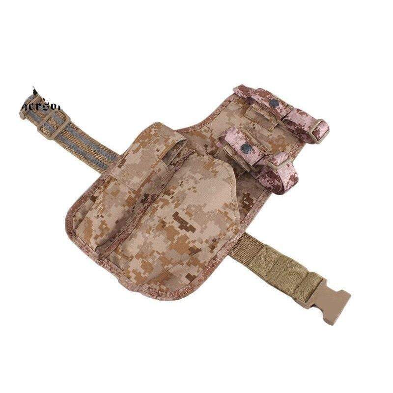 Emersongear EM6212 Tactical HK MP7 Leg Holster - CHK-SHIELD | Outdoor Army - Tactical Gear Shop