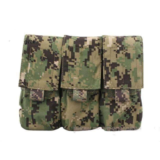 Emersongear EM6352 LBT Style M4 Triple Magazine Pouch - CHK-SHIELD | Outdoor Army - Tactical Gear Shop