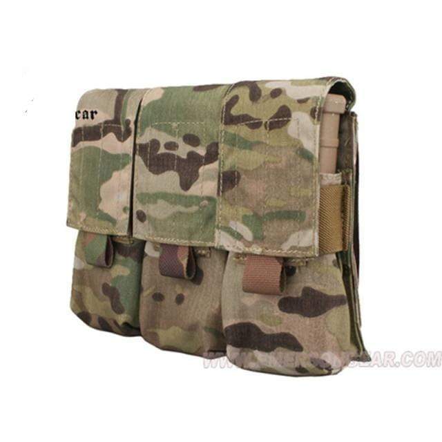 Emersongear EM6352 LBT Style M4 Triple Magazine Pouch - CHK-SHIELD | Outdoor Army - Tactical Gear Shop