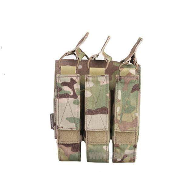 Emersongear EM6357 Tactical Modular Triple Mag Pouch HK MP7 - CHK-SHIELD | Outdoor Army - Tactical Gear Shop