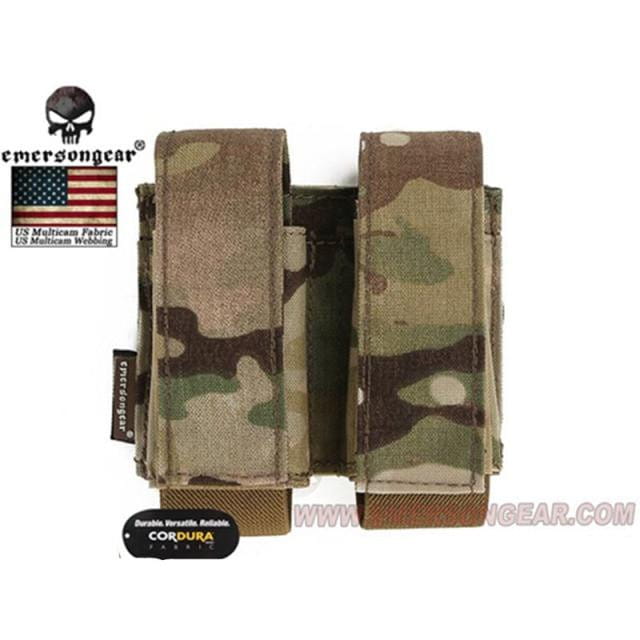 Emersongear EM6366 LBT Style 40mm Double Grenade Pouch CHK-SHIELD | Outdoor Army - Tactical Gear Shop.
