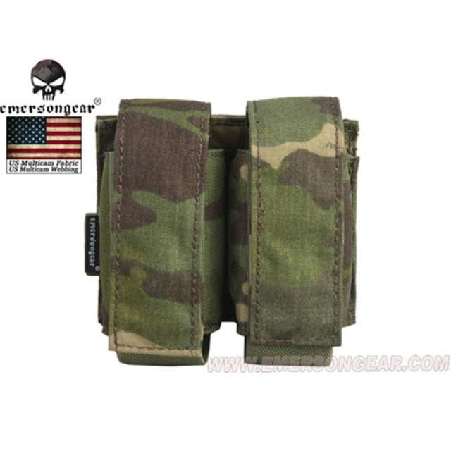 Emersongear EM6366 LBT Style 40mm Double Grenade Pouch CHK-SHIELD | Outdoor Army - Tactical Gear Shop.