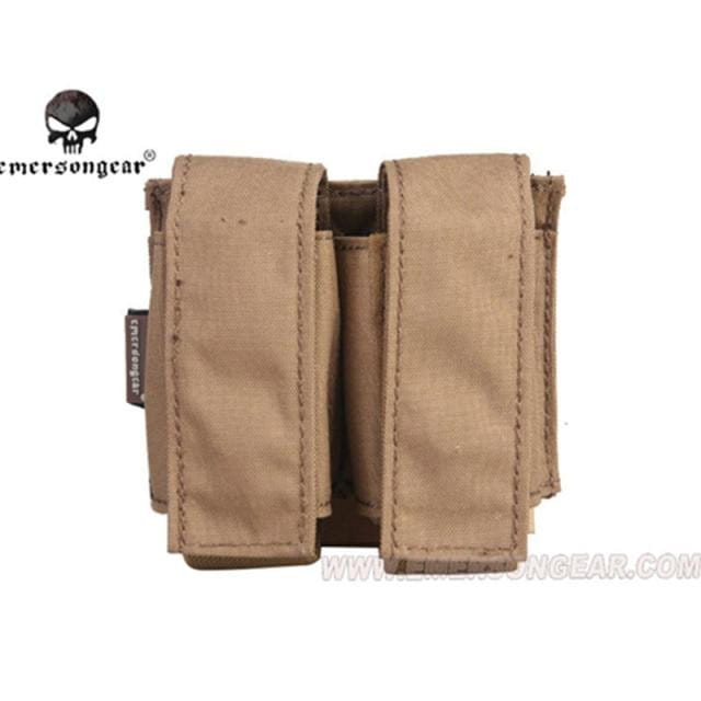 Emersongear EM6366 LBT Style 40mm Double Grenade Pouch CHK-SHIELD | Outdoor Army - Tactical Gear Shop.