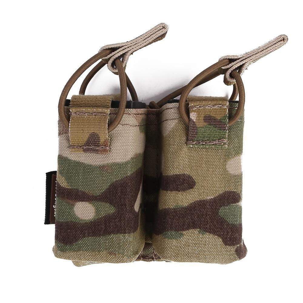 Emersongear EM6374 Double M4 Mag Pouch For Frame Plate Carrier - CHK-SHIELD | Outdoor Army - Tactical Gear Shop