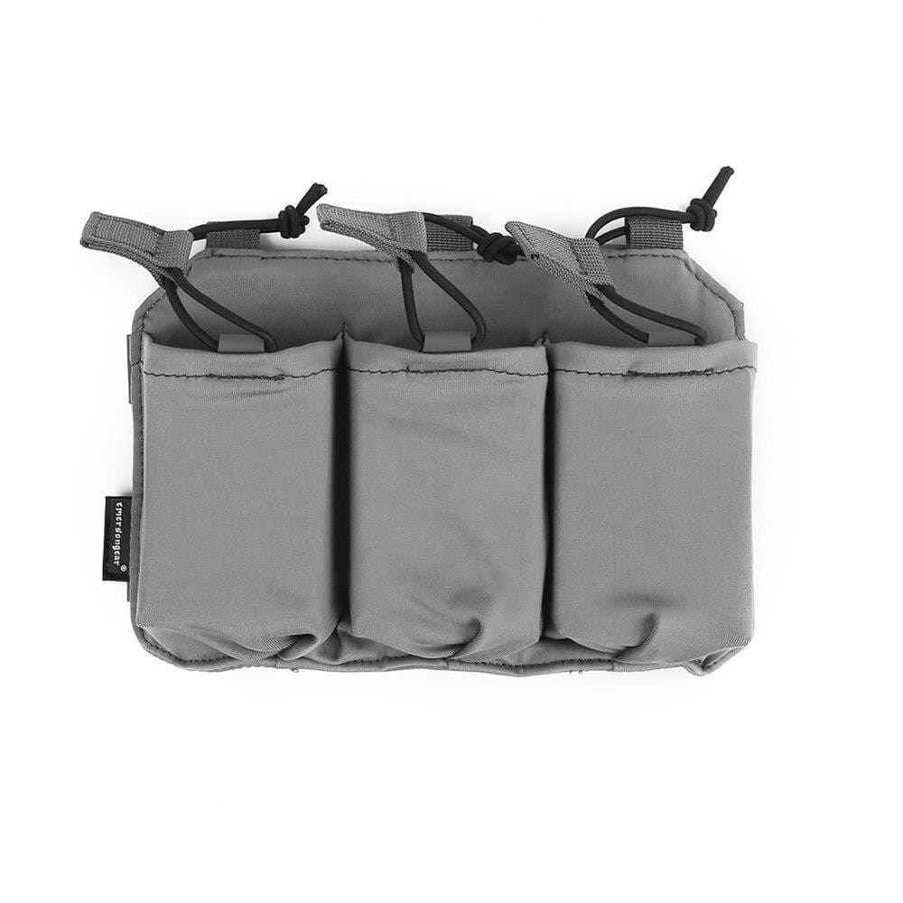 Emersongear EM6402 Triple 5.56mm Mag Pouch For Frame Plate Carrier - CHK-SHIELD | Outdoor Army - Tactical Gear Shop