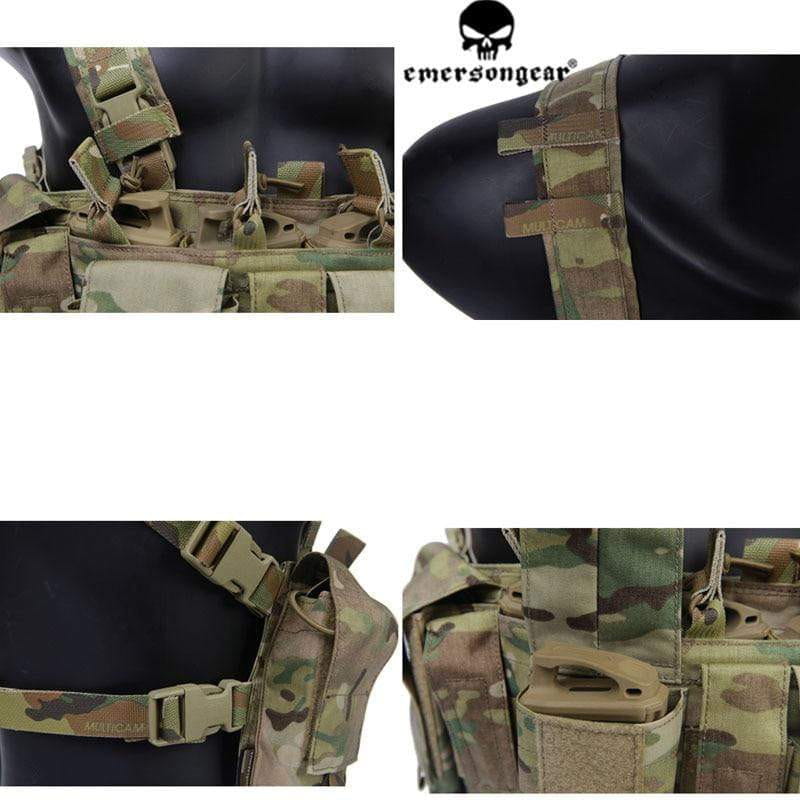 Emersongear EM7329 Tactical Chest Rig MF Style Gen IV CHK-SHIELD | Outdoor Army - Tactical Gear Shop.