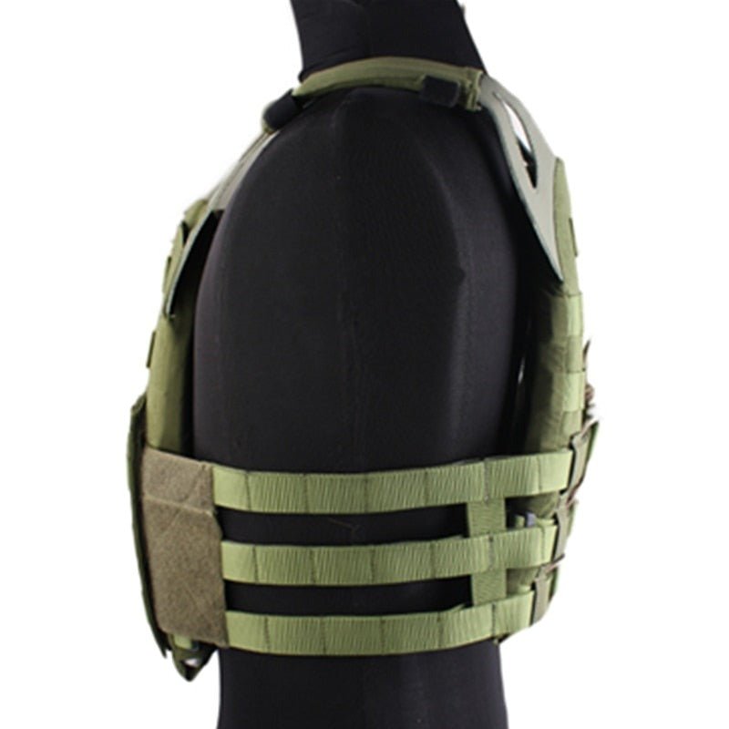 Emersongear EM7344 JPC Tactical Plate-Carrier Olive Drab - CHK-SHIELD | Outdoor Army - Tactical Gear Shop