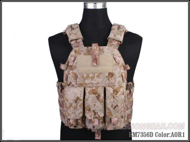 Emersongear EM7356 094K M4 Pouch Type Tactical Vest - CHK-SHIELD | Outdoor Army - Tactical Gear Shop