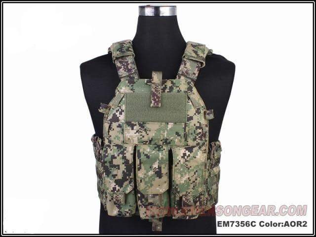 Emersongear EM7356 094K M4 Pouch Type Tactical Vest - CHK-SHIELD | Outdoor Army - Tactical Gear Shop