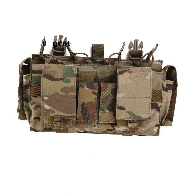 Emersongear EM7363 Tactical 5.56 Mag Pouch Panel For Chest Rig - CHK-SHIELD | Outdoor Army - Tactical Gear Shop