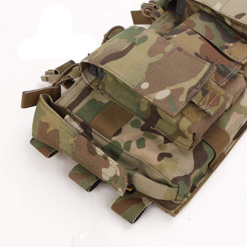 Emersongear EM7363 Tactical 5.56 Mag Pouch Panel For Chest Rig - CHK-SHIELD | Outdoor Army - Tactical Gear Shop