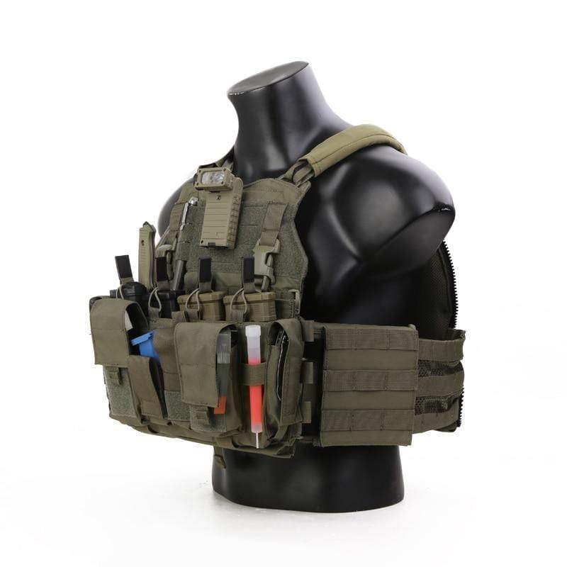 Emersongear EM7363 Tactical 5.56 Mag Pouch Panel For Chest Rig - CHK-SHIELD | Outdoor Army - Tactical Gear Shop