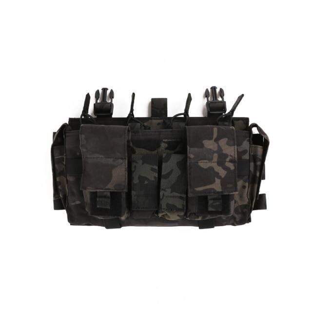 Emersongear EM7363 Tactical 5.56 Mag Pouch Panel For Chest Rig - CHK-SHIELD | Outdoor Army - Tactical Gear Shop
