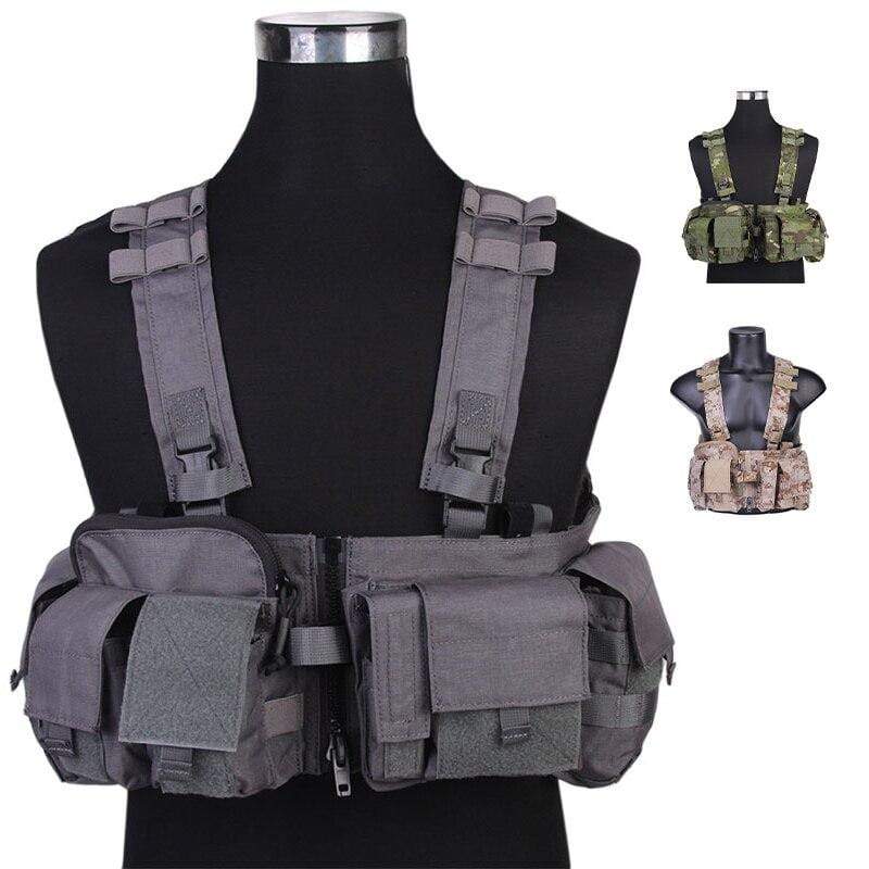 Emersongear EM7451 UW Gen V Split Front Chest Rig - CHK-SHIELD | Outdoor Army - Tactical Gear Shop