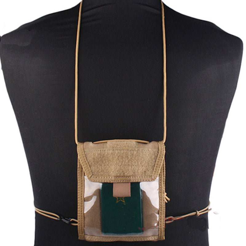 Emersongear EM8131/32 Tactical GUIDE-ONE ID Pouch - CHK-SHIELD | Outdoor Army - Tactical Gear Shop