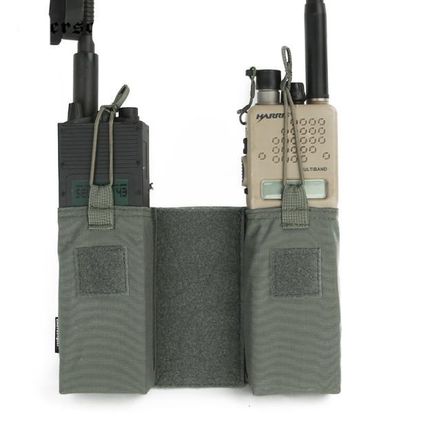 Emersongear EM8333 Tactical JPC Vest MBITR Radio Pouch Set - CHK-SHIELD | Outdoor Army - Tactical Gear Shop