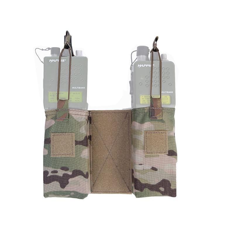 Emersongear EM8333 Tactical JPC Vest MBITR Radio Pouch Set - CHK-SHIELD | Outdoor Army - Tactical Gear Shop