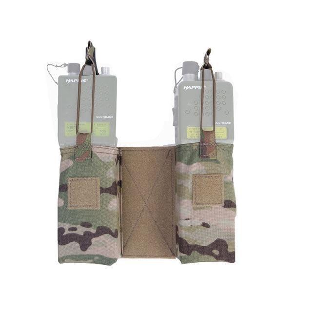 Emersongear EM8333 Tactical JPC Vest MBITR Radio Pouch Set - CHK-SHIELD | Outdoor Army - Tactical Gear Shop