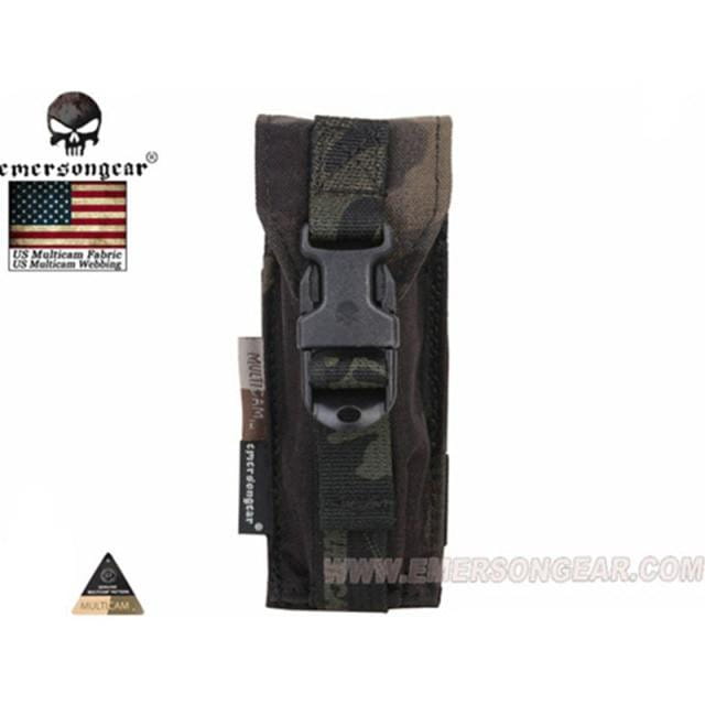 Emersongear EM8343 Tactical Short Torch Pouch CHK-SHIELD | Outdoor Army - Tactical Gear Shop.