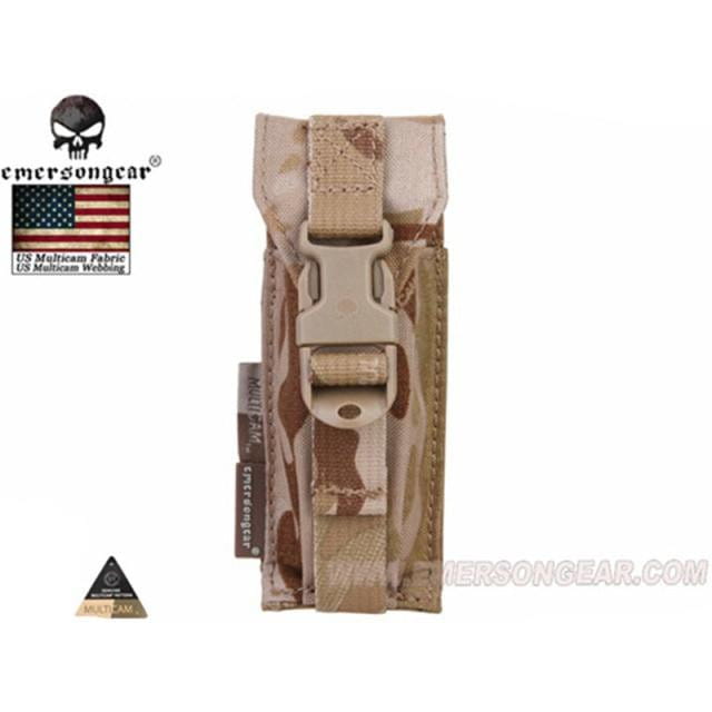 Emersongear EM8343 Tactical Short Torch Pouch CHK-SHIELD | Outdoor Army - Tactical Gear Shop.