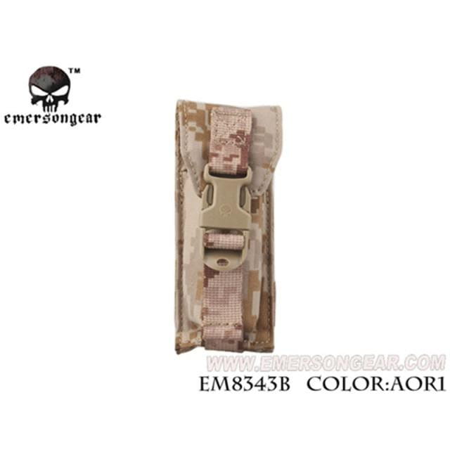 Emersongear EM8343 Tactical Short Torch Pouch CHK-SHIELD | Outdoor Army - Tactical Gear Shop.