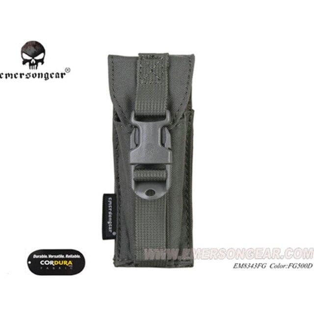 Emersongear EM8343 Tactical Short Torch Pouch CHK-SHIELD | Outdoor Army - Tactical Gear Shop.