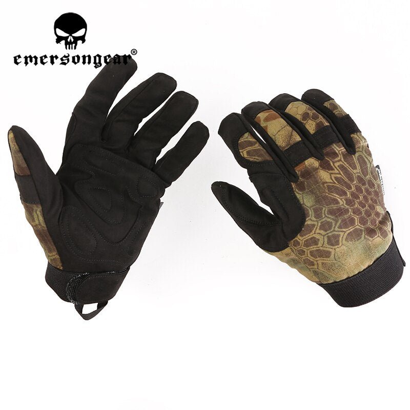 Emersongear EM8722 Tactical Lightweight Camouflage Gloves Kryptek Highlander - CHK-SHIELD | Outdoor Army - Tactical Gear Shop