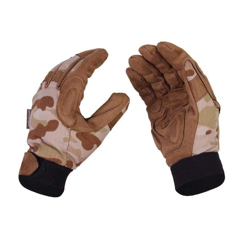 Emersongear EM8725 Tactical Lightweight Camouflage Gloves Multicam Arid - CHK-SHIELD | Outdoor Army - Tactical Gear Shop