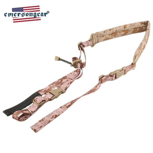 Emersongear EM8883 Quick Adjust Padded 2-Point Sling CHK-SHIELD | Outdoor Army - Tactical Gear Shop.