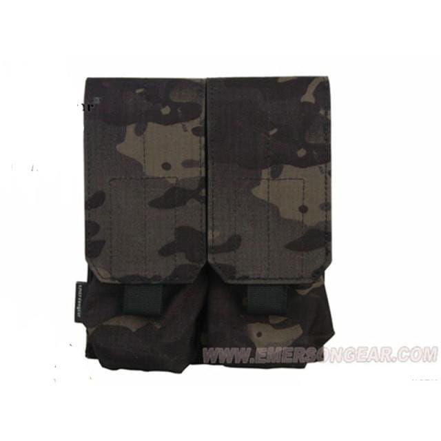Emersongear EM9026 LBT Style M4 Double Mag Pouch with Flap CHK-SHIELD | Outdoor Army - Tactical Gear Shop.